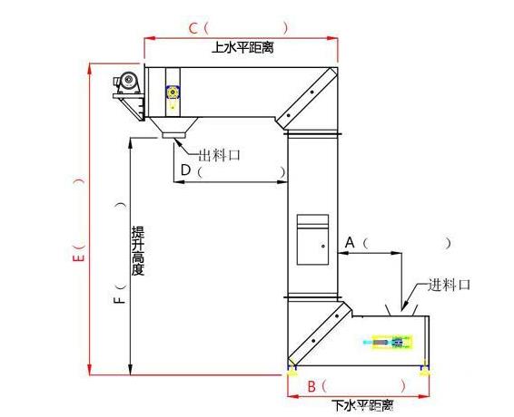 Z型斗式上料機機械結構簡圖.jpg