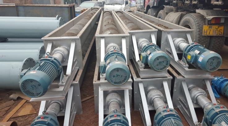 水平粉末螺旋上料機